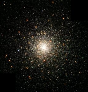Bright Center Star Cluster, photo credit: NASA