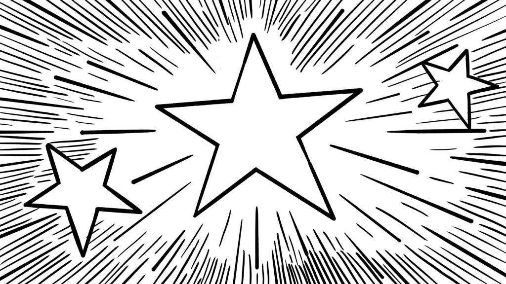 three stars