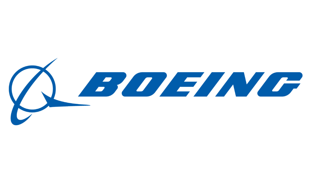 Blue Boeing logo