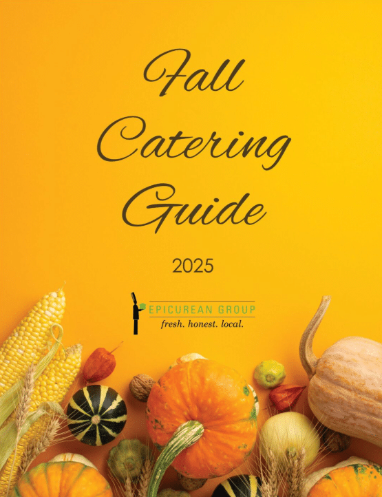 Cover for the Epicurean Fall Catering Guide